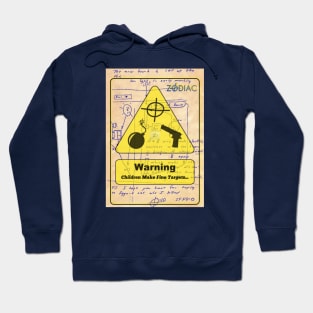 Zodiac Killer - Bus Bomb Warning Sign Hoodie